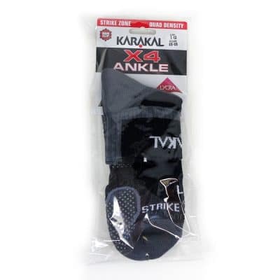 Karakal Mens X4 Technical Ankle Sock Black 2