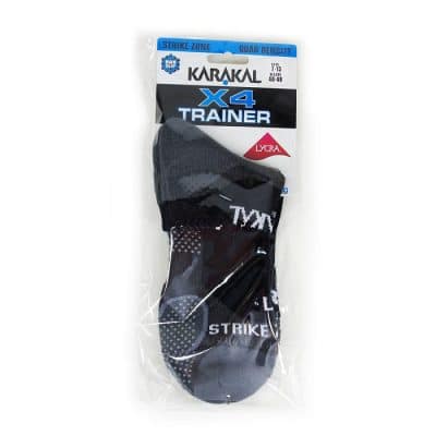 Karakal Mens X4 Technical Trainer Sock Black 2
