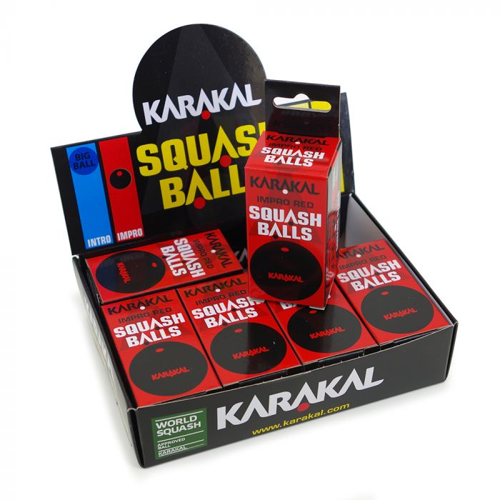 Karakal Red Dot Squash Balls 1