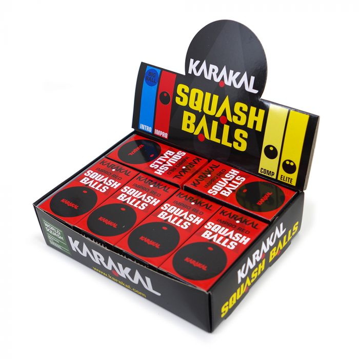 Karakal Red Dot Squash Balls 2