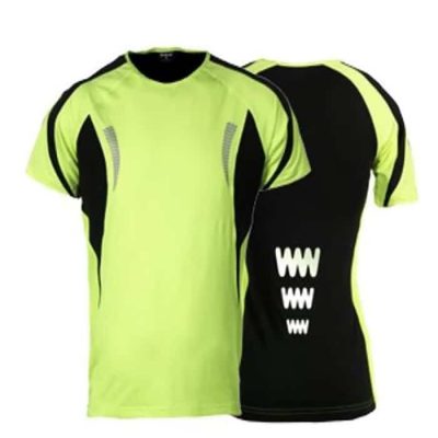 wowow dark shirt 1.0 fluorgeel reflecterend dames 3 700