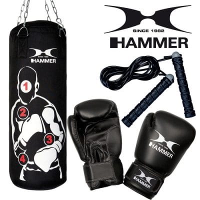 92013 hammer boxing boxen σακος γάντια box set sparring pro
