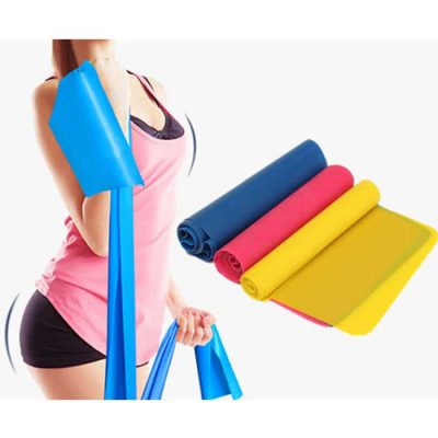 best price 3 colors exercise pilates yoga workout physio aerobics resistance stretch band 1 1 1 1 1