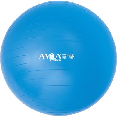Μπάλα Γυμναστικής AMILA GYMBALL 65cm Μπλε 1A