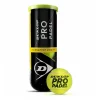 3 balls dunlop pro padel tin