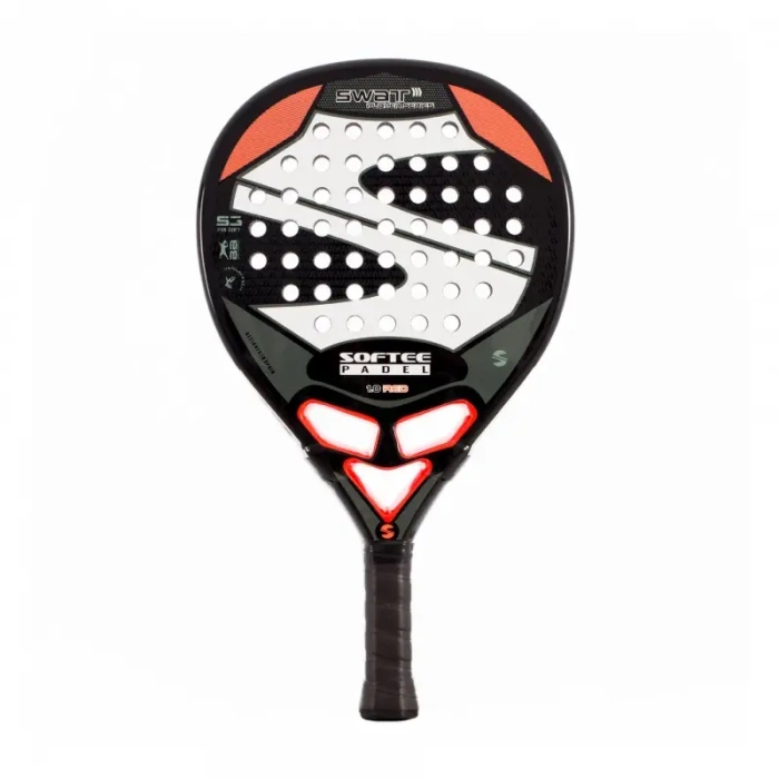 softee swat red padel racket 1