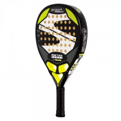 softee swat yellow padel racket 2