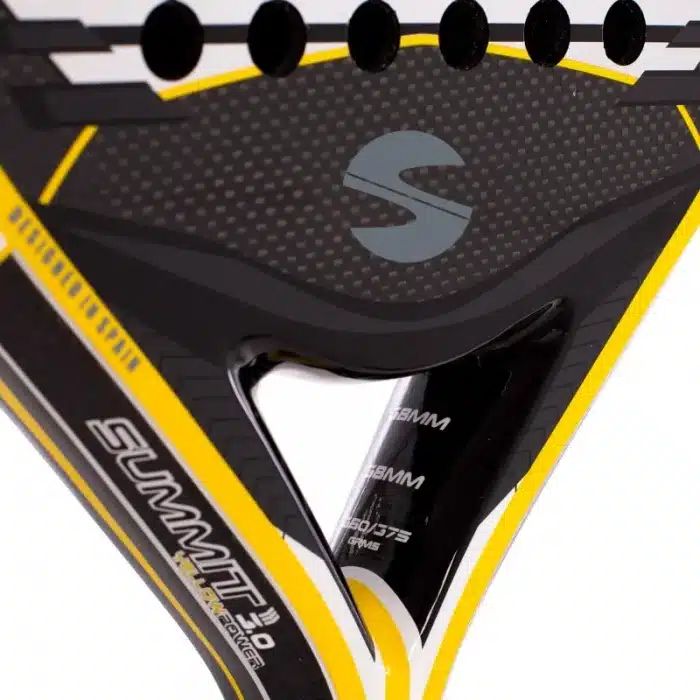 softee summit power 3 0 yellow padel racket 5