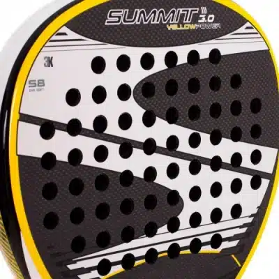 softee summit power 3 0 yellow padel racket 6