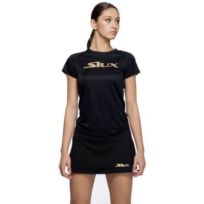 Camiseta Siux Club Black Front 1