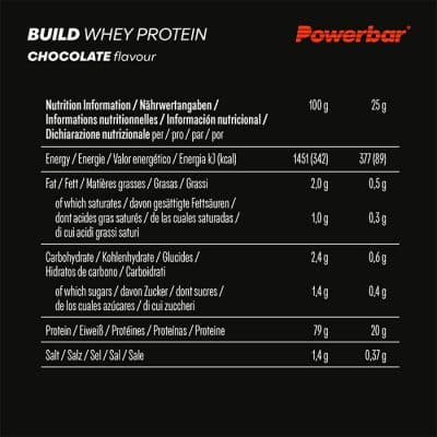 WHEY PROTEIN ISOLATE & HYDROLYSATE Σοκολάτα 550GR PowerBar 2