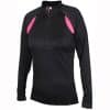 Ronhill Ladies Vizion Activewool Half Zip Top 1a