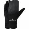 Ronhill wind block glove black uni vingertip