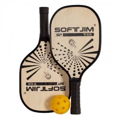 set of pickleball rackets with ball and bag 1 1