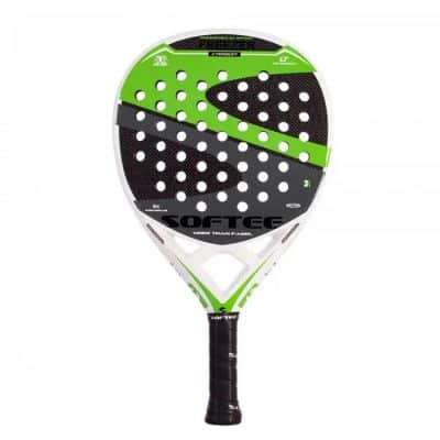 PADEL RACKET SOFTEE FREEZER CARBON GREEN 1