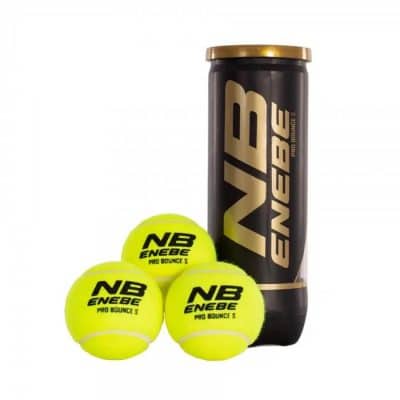 tube of 3 padel balls enebe pro bounce s 2