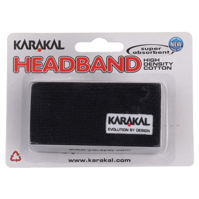 Karakal Headband Black 1