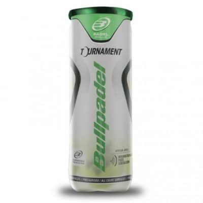 can of 3 bullpadel tournament pro padel balls