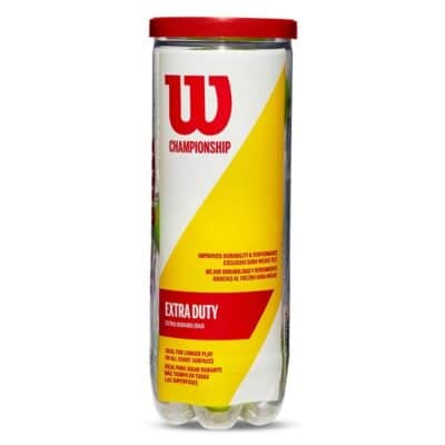 tube of 3 tennis balls wilson championship xd 1