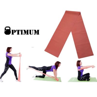 LATEX GYM BAND 200X15CM ΣΟΜΟΝ (ΜΑΛΑΚΟ) OPTIMUM 1