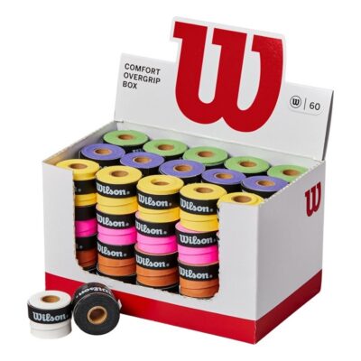 wilson box of 60 color overgrips