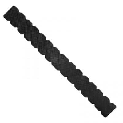 elite dented rough black padel racket frame protector1