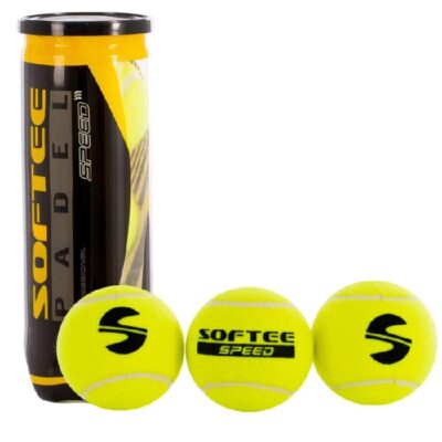 tube of 3 padel balls softee speed 1