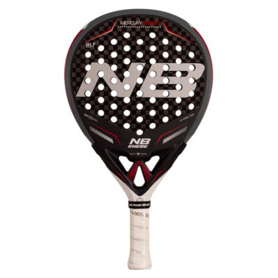 enebe mercury attack grey padel racket. 1jpg