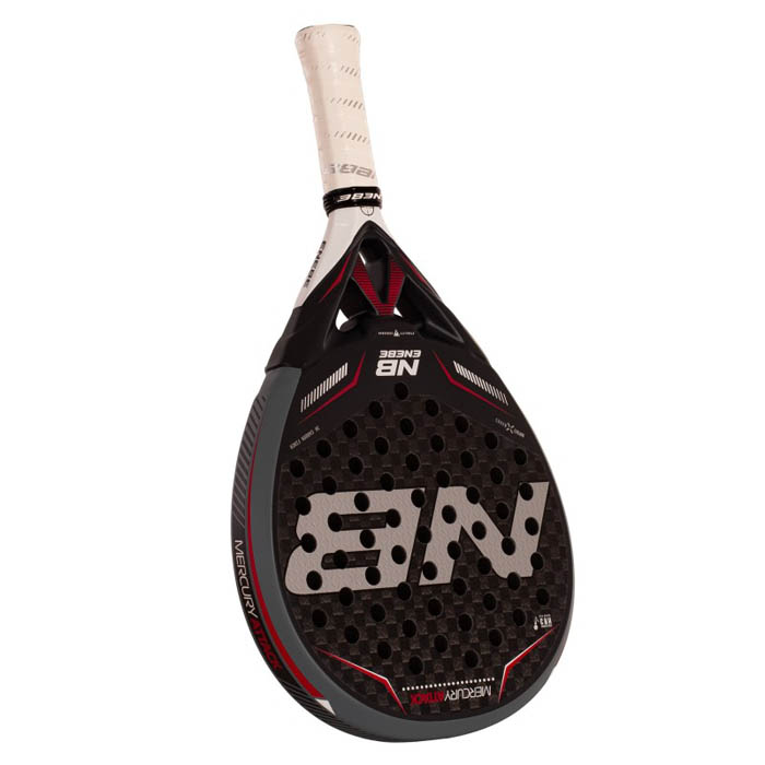 enebe mercury attack grey padel racket. 6
