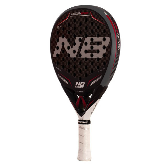 enebe mercury attack grey padel racket. 7
